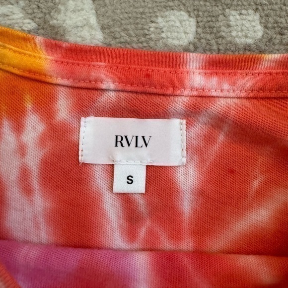 Revolve‎ Festival Tie Dye Crop Tee Top Size Small - Picture 6 of 12